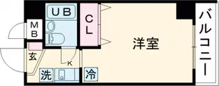 大森タウンビル【5階】の間取り
