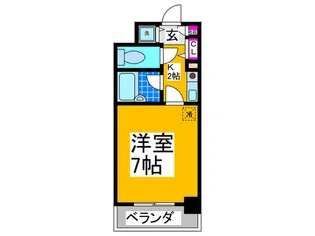 ペンギンコートIII【5階】の間取り