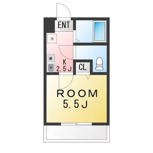 MAPLE VALLEY P棟【2階】の間取り