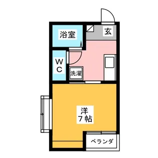 アネックス木下【3階】の間取り