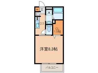 エミネンス【1階】の間取り