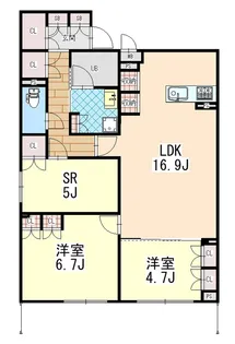 SOAVE(ソアヴェ)【1階】の間取り