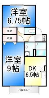 サンロードK【2階】の間取り
