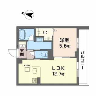 竹仲屋【1階】の間取り