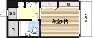 アムール野中2【2階】の間取り