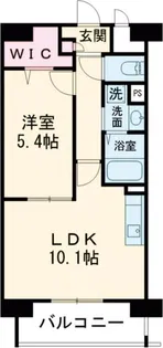 ラフレシーサ医大通り【10階】の間取り
