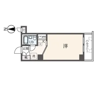 シティコープ横浜西【2階】の間取り