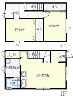 コーポF&Pの間取り