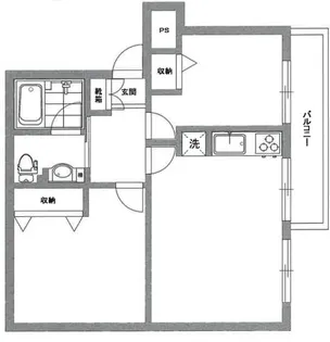 白幡台住宅5号棟【5階】の間取り