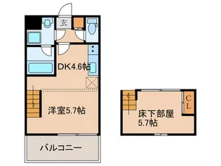 B CONCEPT【4階】の間取り