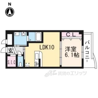 Star・Noel【4階】の間取り