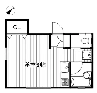 メゾン ゆたか【2階】の間取り