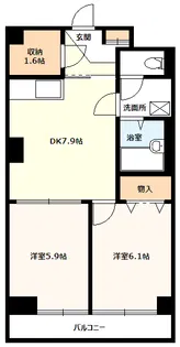 ネオハイツ伊勢原【2階】の間取り