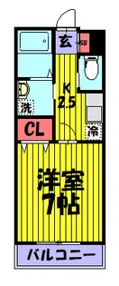 レイ・ディ・アン【1階】の間取り
