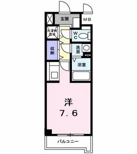ハイライズ ミズキ【2階】の間取り