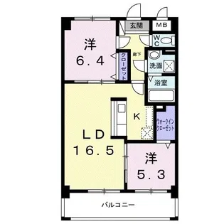 桜雲閣【1階】の間取り