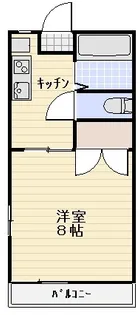 ピークハイツ【2階】の間取り