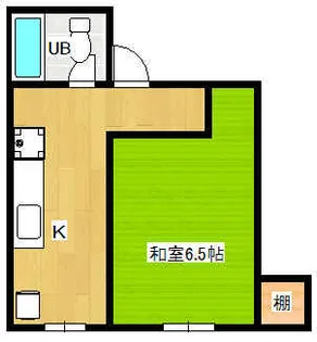 栄松マンション【3階】の間取り