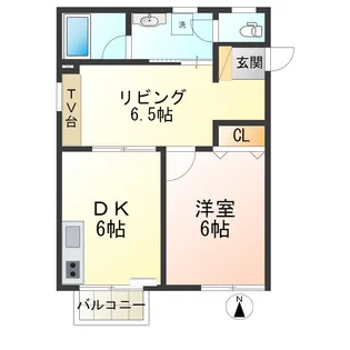 リベルSATO【2階】の間取り