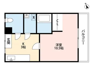 広島県広島市安佐南区長束西1【マンション】の間取り