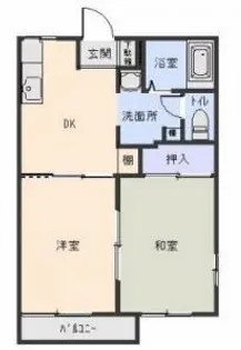 町分壱番街C【1階】の間取り