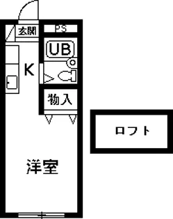 アリス伊勢崎第10【1階】の間取り