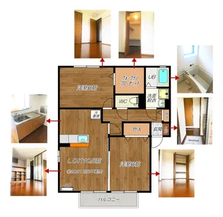 ウイルネスト【2階】の間取り