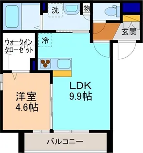日和(HIYORI)【2階】の間取り