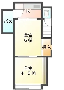 宮原5丁目AP【2階】の間取り