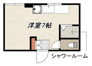 上山ハイツ【2階】の間取り