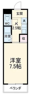 スカイレジデンス【7階】の間取り