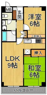 ロイヤルメゾン宝塚南【4階】の間取り