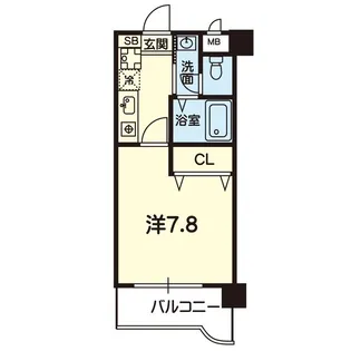 レイズマンション【6階】の間取り