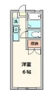 エクレール神代【2階】の間取り