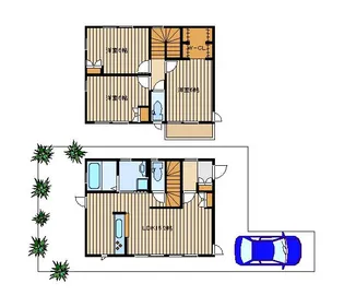 東京都練馬区三原台2【一戸建】の間取り