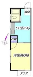 H328【1階】の間取り