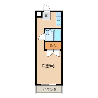 グリーンハイツ【4階】の間取り