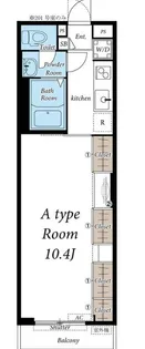 リブリ・日野神明【2階】の間取り