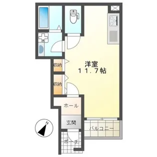 サンエトワール【1階】の間取り