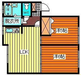 FEEL MIHARA2【1階】の間取り