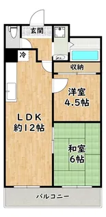 ヴェローノ出来島【2階】の間取り