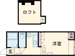 MAN SEKI 2【2階】の間取り