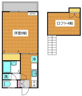 イーストコート【2階】の間取り