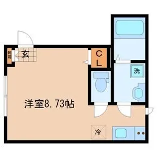 エクシリア志波町【1階】の間取り