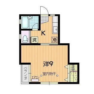 コーポプレジデント【2階】の間取り