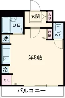 メゾンクボタ【4階】の間取り