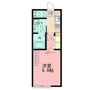 イデアル湘南【1階】の間取り