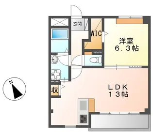 ディアコート【2階】の間取り