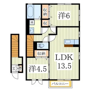 ガーデンパークみずき【2階】の間取り
