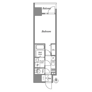 リテラス蒲田【10階】の間取り